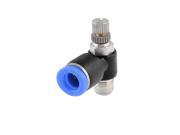 Unique Bargains 8mm Dia Tube 9mm Threaded Air Speed Controller Fast Connector