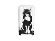 Pigeon Girl Pattern Hard Plastic White Back Shield Case for iPod Touch 4