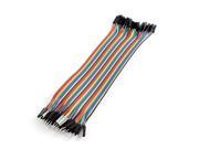 20cm 2.54mm 40P Male to Male Jumper Wire Cable for Arduino Breadboard