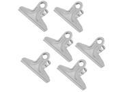 2.8 Width Metal File Office Ducument Binder Clips Clamps 10pcs