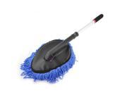Unique Bargains Blue 20.4 Length Chenille Microfibe Detail Duster Cleaning Tool for Cars Autos