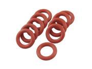 Unique Bargains 10 Pcs 18mm Outside Dia 3.5mm Thickness Silicone O Ring Seals