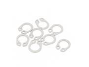 10pcs 304 Stainless Steel External Circlip Retaining Shaft Snap Rings 8mm