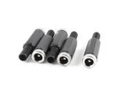 5 x Replaceable 5.5mm x 2.5mm Female Jack DC Power Cable Connector Adapter