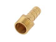 1 4BSP Male Thread Air Pneumatic Gas Hose Straight Barb Fitting Coupling