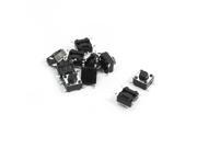 Unique Bargains 6mmx6mmx5mm 4 Pin DIP PCB Momentary Tactile Push Button Switch 10Pcs
