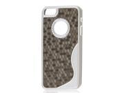 Unique Bargains S Line Hexagon Hard Back Case Cover for Apple iPhone 5 5G 5th