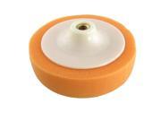 Durable Practical 6 Dia. Car Sponge Polishing Ball Buffing Pad Polisher Orange
