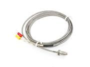 Unique Bargains 5 16 Thread K Type Screw Earth Thermocouple Probe Sensors 2M