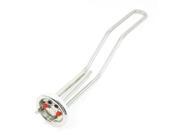 Gradient Bend Stainless Steel Electric Water Heating Element AC 220V 1500W
