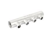 Unique Bargains 25mm x 20mm Thread Dia 4 Port Water Distribution Manifold for Heating System