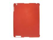 Unique Bargains Unique Bargains Red Hard Plastic Back Case Protector for iPad 3rd Generation Dbsix
