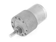 12V 60RPM Output Speed DC Gearbox Gear Box Motor Replacement