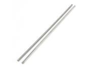 Unique Bargains 2Pcs Stainless Steel 200mm x 3mm Hex Rod Stock for RC Airplane Model