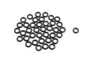 50 Pcs 7mm x 13mm x 3mm Flexible Nitrile Rubber O Rings Washers