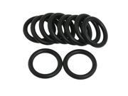 Unique Bargains 10 x 35mm Outside Dia 5mm Thick Flexible Nitrile Rubber O Ring Washer