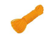 Unique Bargains 32.8Ft Nylon Household Multipurpose Nonslip Hanging Clothing Clothesline Rope Orange