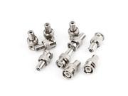 Unique Bargains Straight Metal RCA Female Jack to BNC Male Plug F M RF Connector Adapter 10pcs