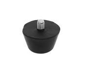 Unique Bargains Machine Furniture M8x10mm Male Threaded Rubber Base Leveling Feet Foot