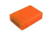 Unique Bargains IDE SATA 2.5 Inch Hard Drive HDD Tank Case Box Orange