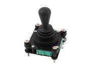 Unique Bargains AC 240V 5Amp 4NO 4NC Momentary 2.5mm Fixing Thread Joystick Switch