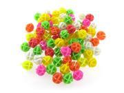 Bike Bicycle Tyre Decor Assorted Color Plastic Beads