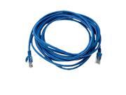 Unique Bargains 16ft 16 ft RJ45 Cat5e UTP Ethernet LAN Network Patch Cable Wire Blue 4.9M