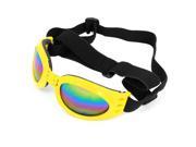 Unique Bargains UV Protective Folding Adjustable Sunglasses Goggles Eyeglasses for Pet Dog