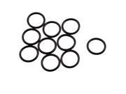 Unique Bargains 10 Pieces 13.2mm Inside Dia 1.8mm Thick Rubber Oil Filter Sealing O Ring