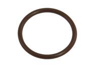 Unique Bargains Coffee Color Fluorine Rubber O Ring Grommet Seal 32mm x 38mm x 3mm