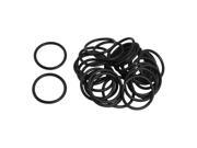 Unique Bargains 50x NBR 38mm x 3mm O Rings Hole Sealing Gaskets Washers for Automobile