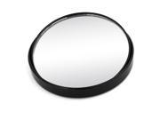 Unique Bargains Auto Car Black Self Adhesive Back Convex Rearview Blind Spot Mirror 3.9 Dia