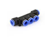 Unique Bargains Air Pneumatic Quick Connector Coupling Joint Adapter for 8mm Tube