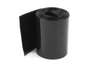 2Meters 56mm Width PVC Heat Shrink Wrap Tube Black for AAA Battery Pack