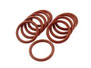 Unique Bargains 10 x Silicone 30mm Outside Diameter 3mm Thickness O Ring Seal