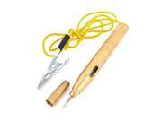 Unique Bargains Metal Probe Circuit Tester for Vehicle Motorcycle Gold Tone