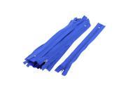 Unique Bargains Dress Pants Closed End Nylon Zippers Tailor Sewing Craft Tool Blue 18cm 20 Pcs