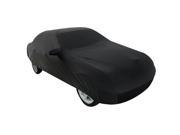 Black Breathable Waterproof Car Cover w Mirror Pocket 3XL