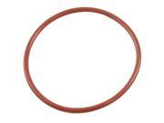 Unique Bargains 80mm OD 3.5mm Thickness Red Silicone O Ring Oil Seal Gasket