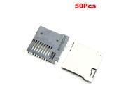 Unique Bargains PCB Surface Mounting Push out Design TF Micro SD Memory Card Socket 50 Pcs