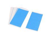 Unique Bargains 50Pcs Dust Absorber LCD Guide Dedust Sticker 10x5.5cm for Cell Phone Screen