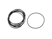 Unique Bargains 10 Pcs 57mm Inside Dia 1.5mm Thickness Rubber Oil Sealing Gasket O Rings