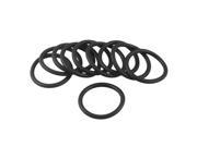 Unique Bargains 10 Pcs 33mm x 26mm x 3.5mm Industrial Rubber O Ring Oil Seal Gaskets