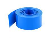 33ft 10M Length 23mm Blue PVC Heat Shrinkable Tubing Wrap for 1 x AA Battery