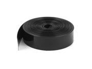 Unique Bargains 10Meters 17mm Width PVC Heat Shrink Wrap Tube Black for 1 x AAA Battery