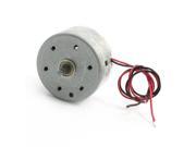 Unique Bargains CD Players DC 3.7V 50000RPM 2 Wired High Torque Micro Vibration Motor