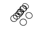 Unique Bargains 10 x Rubber Sealing Washers Oil Filter O Rings 22mm x 2mm