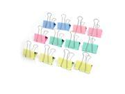 12 Pcs 51mm Spring Loaded File Organizer Home Office Binder Clips