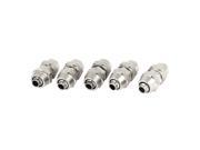 Unique Bargains 6mmx8mm Pneumatic Air Tube Straight Quick Couplers Couplings Fittings 5pcs
