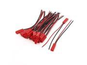 20 Pcs JST Female Connector 22AWG Wire 100mm Long for RC Model Plane